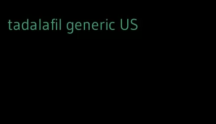 tadalafil generic US